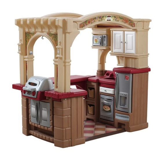 Step2 Grand Walk-In Kitchen & Grill Instructions D'installation