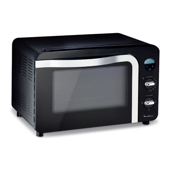 Moulinex Delicio 39L Oven OX283810 Mode D'emploi