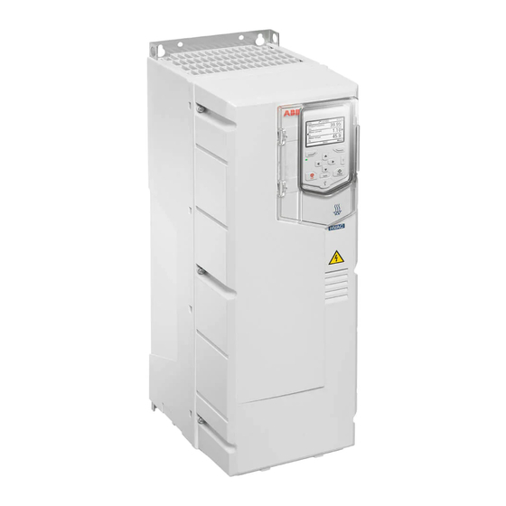 ABB ACH580-01 Guide D'installation Et De Mise En Route