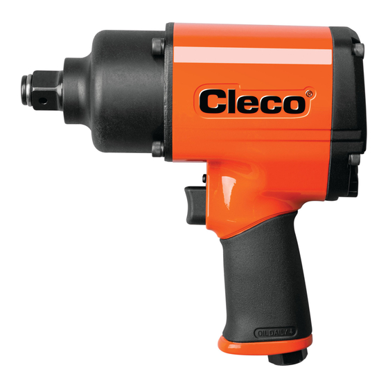 Cleco CWM-375 Serie Manuel Produit