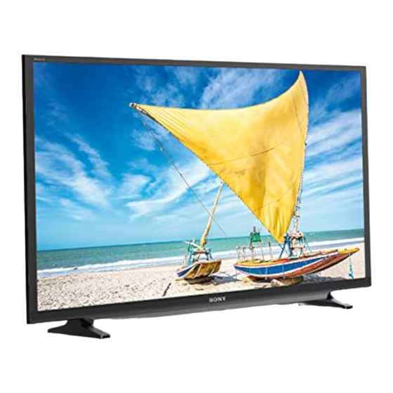 Sony BRAVIA KDL-32W655D Manuel De Configuration