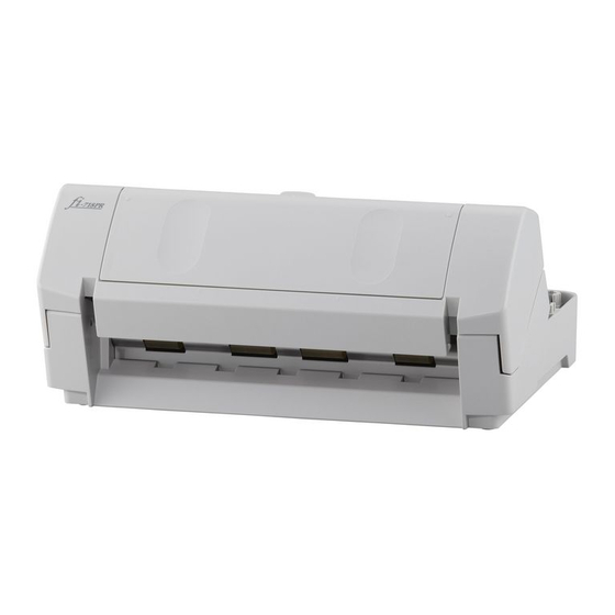 Fujitsu Fi-718PR Guide D'utilisation