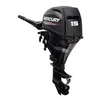 Mercury Marine 15 4 temps Mode D'emploi