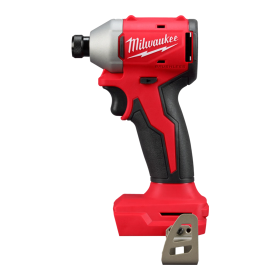 Milwaukee 3650-20 Manuels