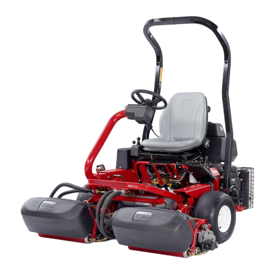 Toro Greensmaster 3150 Manuel De L'utilisateur