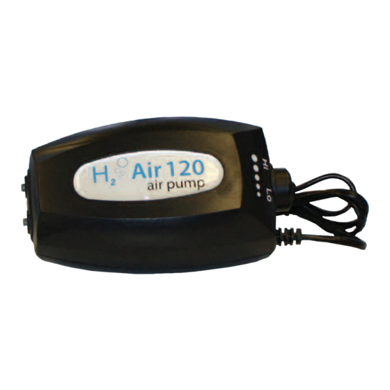 aquaHabitats H2 Air Mode D'emploi