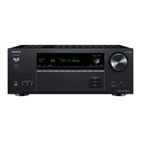 Onkyo TX-NR6100 Mode D'emploi