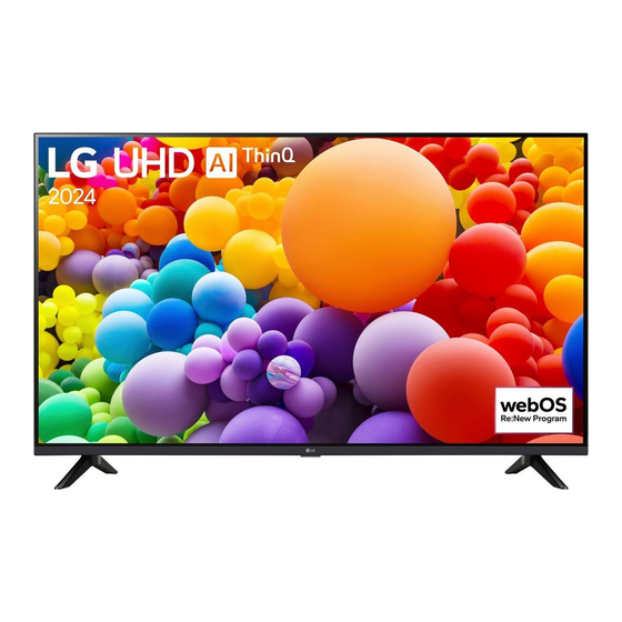 LG 65UT73006LA Manuel D'utilisation