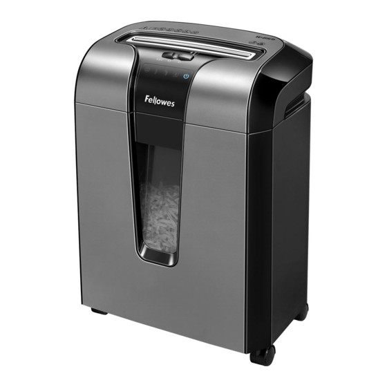 Fellowes Powershred W-61Cb Manuels