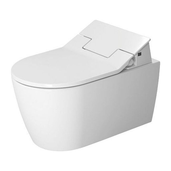 DURAVIT SensoWash Slim 611000 Notice D'utilisation