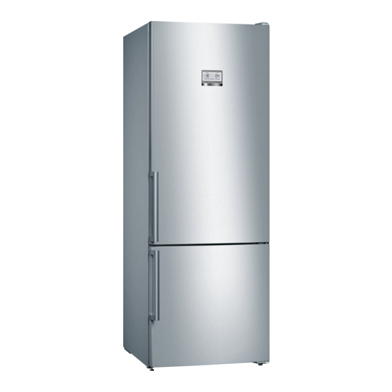 Bosch KGN56AI30 Notice D'utilisation