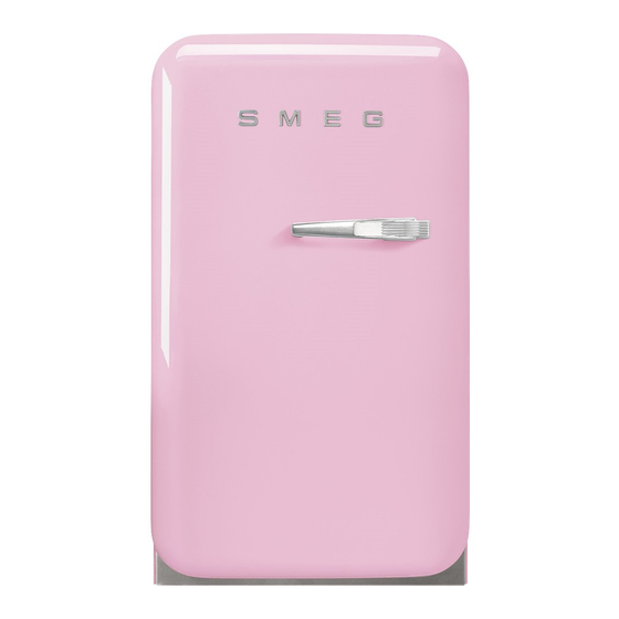 Smeg FAB38RPB5 Manuel D'utilisation