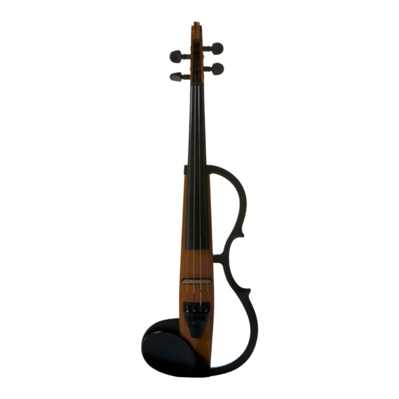 Yamaha SILENT Violin SV120 Mode D'emploi