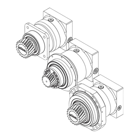 GUDEL NRH Serie Instructions D'entretien