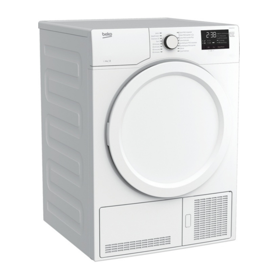 Beko DDB8102PA1W Manuel De L'utilisateur