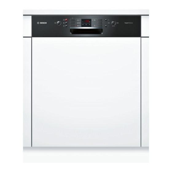 Bosch SMI53L86EU Mode D'emploi