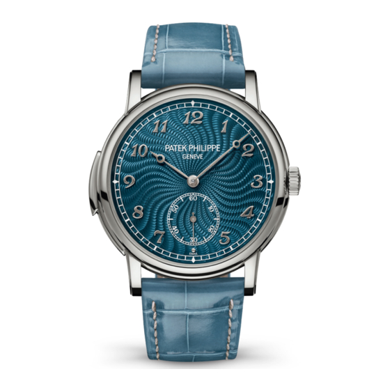 Patek Philippe 5178G Mode D'emploi