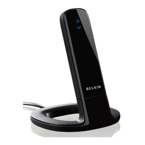 Belkin F5D8055 Manuel De L'utilisateur