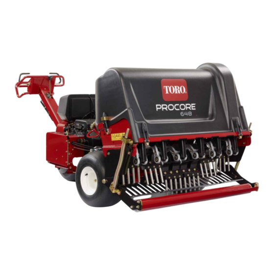 Toro ProCore 648 Manuel De L'utilisateur