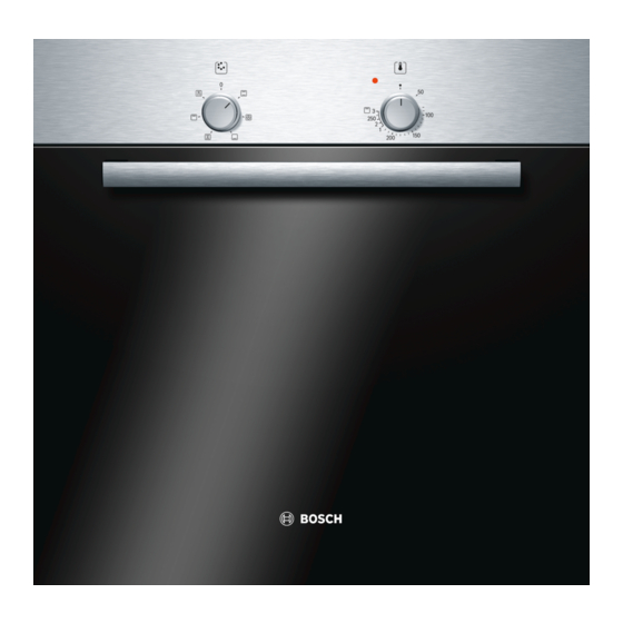 Bosch HBN301 2Q Série Manuels