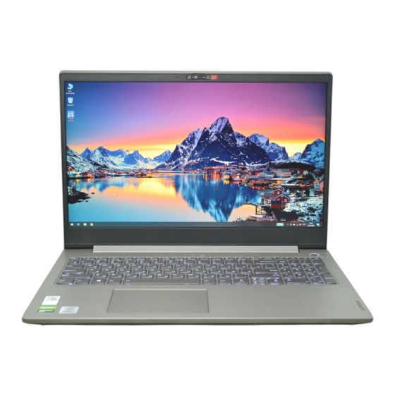 Lenovo ThinkBook Série Guide De Configuration