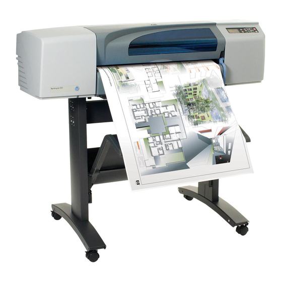 HP DesignJet 500 Série Mode D'emploi