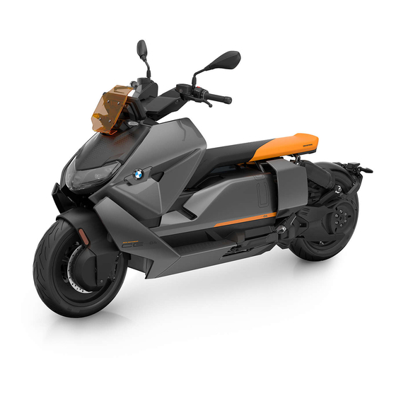 BMW Motorrad CE 04 2021 Livret De Bord
