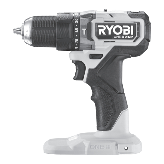 Ryobi RPD18C Traduction Des Instructions Originales