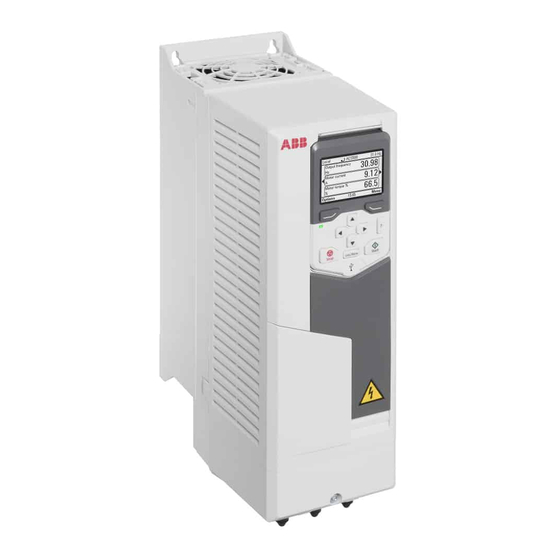 ABB ACS580-01 Guide D'installation