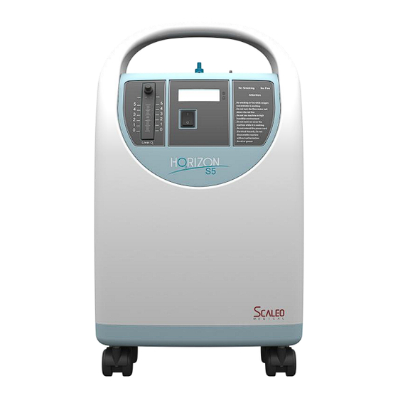 Scaleo medical Ho2rizon S5 Manuel Utilisateur