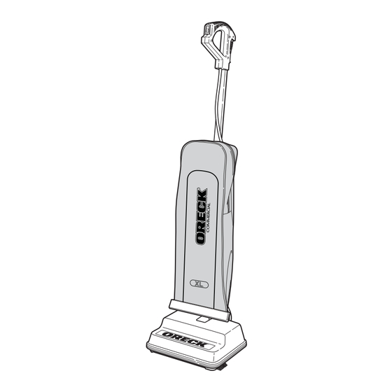 Oreck XL U2000R-1 Guide D'utilisation