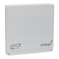 Windhager MES INFINITY Notice De Montage Et D'utilisation