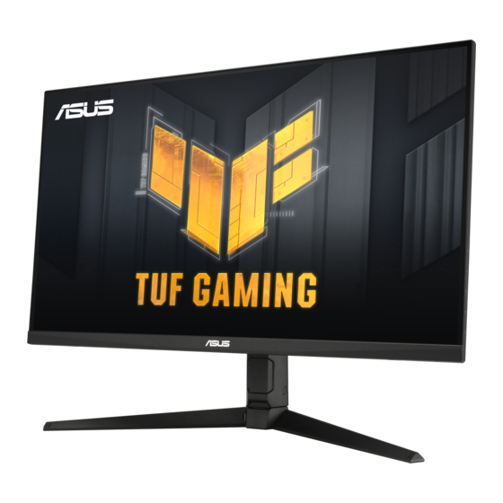 Asus TUF Gaming VG32A Serie Guide De L'utilisateur