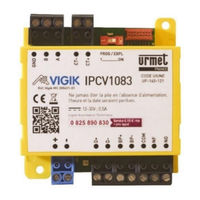 Urmet VIGIK IPCV1083 Manuel D'installation