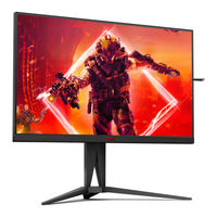 AOC Agon AG275QZN Manuel D'utilisation