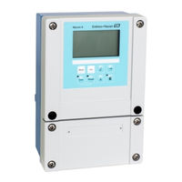 Endress+Hauser Mycom S CPM153 Manuel De Mise En Service