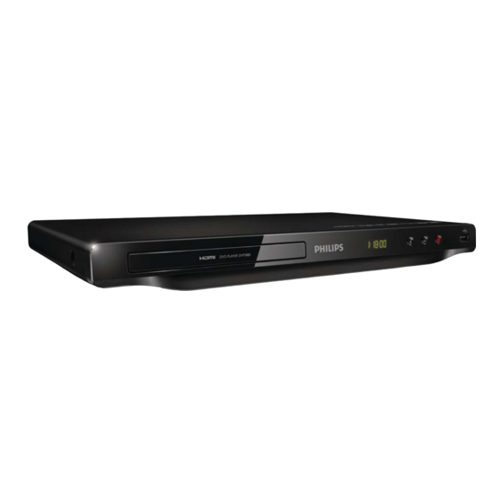 Philips DVP3880/12 Mode D'emploi