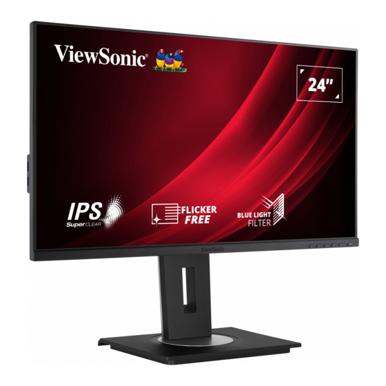 ViewSonic VG2448a Manuel Utilisateur