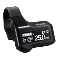 Shimano Steps SC-E7000 Mode D'emploi