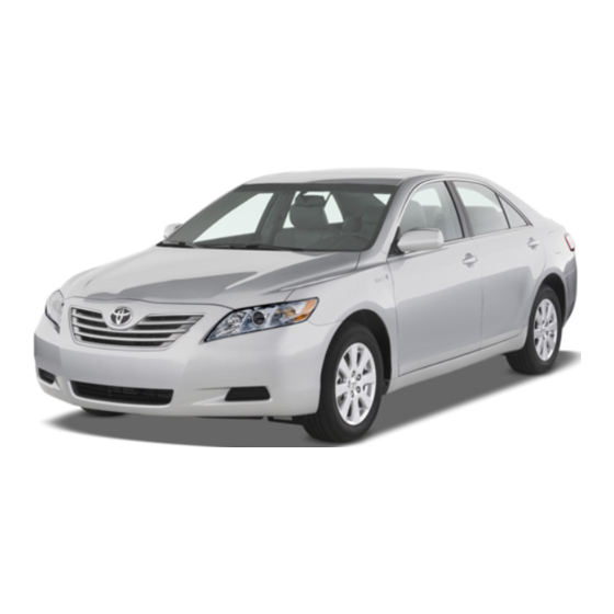 Toyota CAMRY HYBRID 2009 Manuels