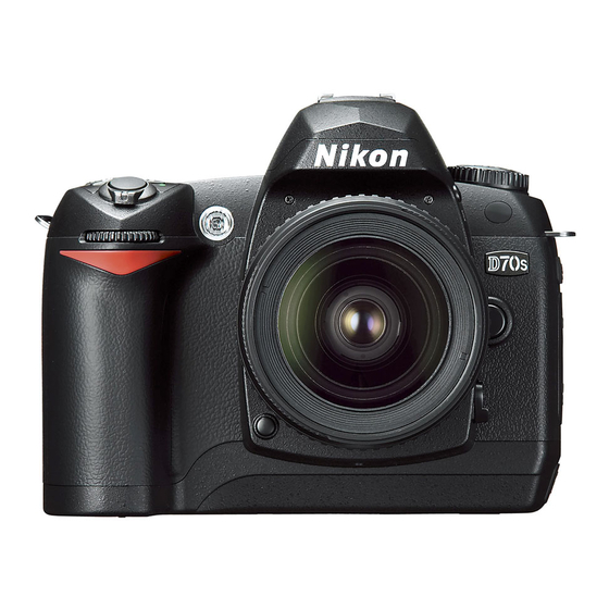 Nikon D70S Mode D'emploi