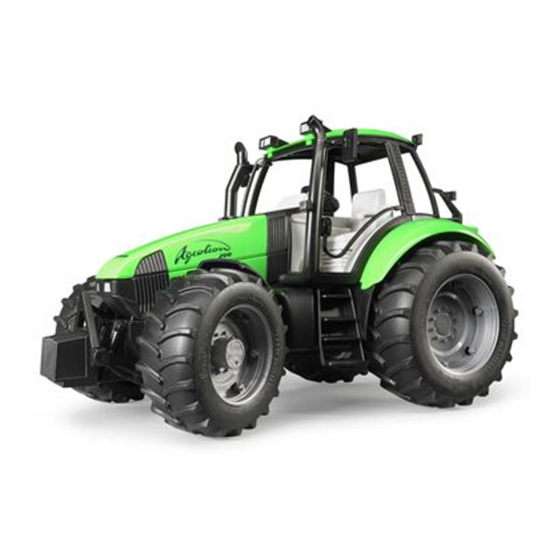 DEUTZ-FAHR AGROTRON 200 Utilisation Et Entretien