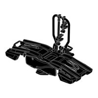 Volvo TOW BAR-MOUNTED BICYCLE HOLDER Mode D'emploi