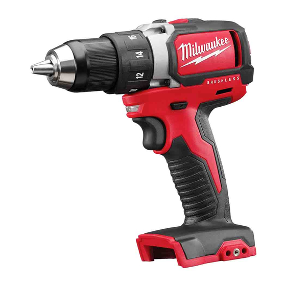 Milwaukee M18 BLDD Manuels