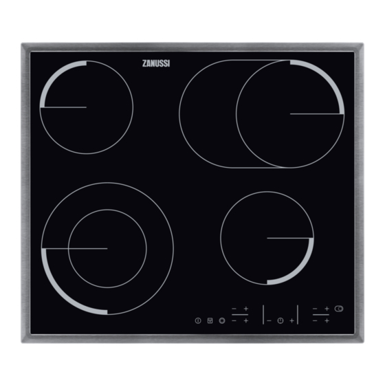 Zanussi ZEV6646XBA Notice D'utilisation