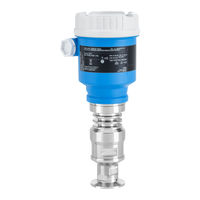 Endress+Hauser Micropilot FMR63B Manuel De Mise En Service