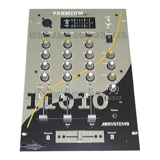 JB Systems Compact 11010 Manuels