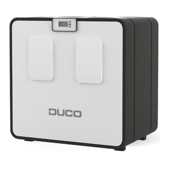 Duco Box Energy Comfort FR Manuels