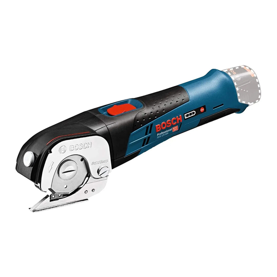 Bosch GUS 12V-300 Professional Notice Originale