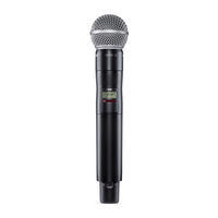 Shure AD2 Mode D'emploi